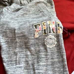 VS pink boyfriend sweatpants